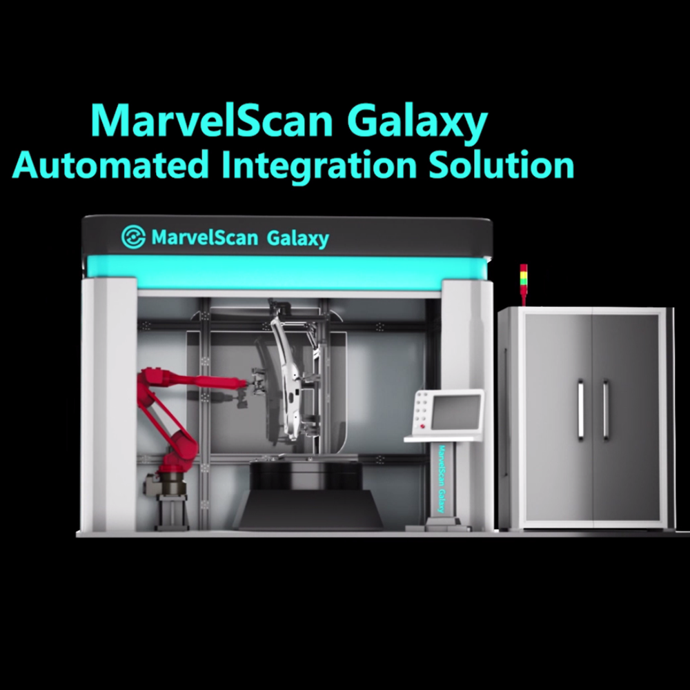 MarvelScan Galaxy Zuverlässige und effiziente automatisierte 3D-Scan-Lösung für die Qualitätskontrolle